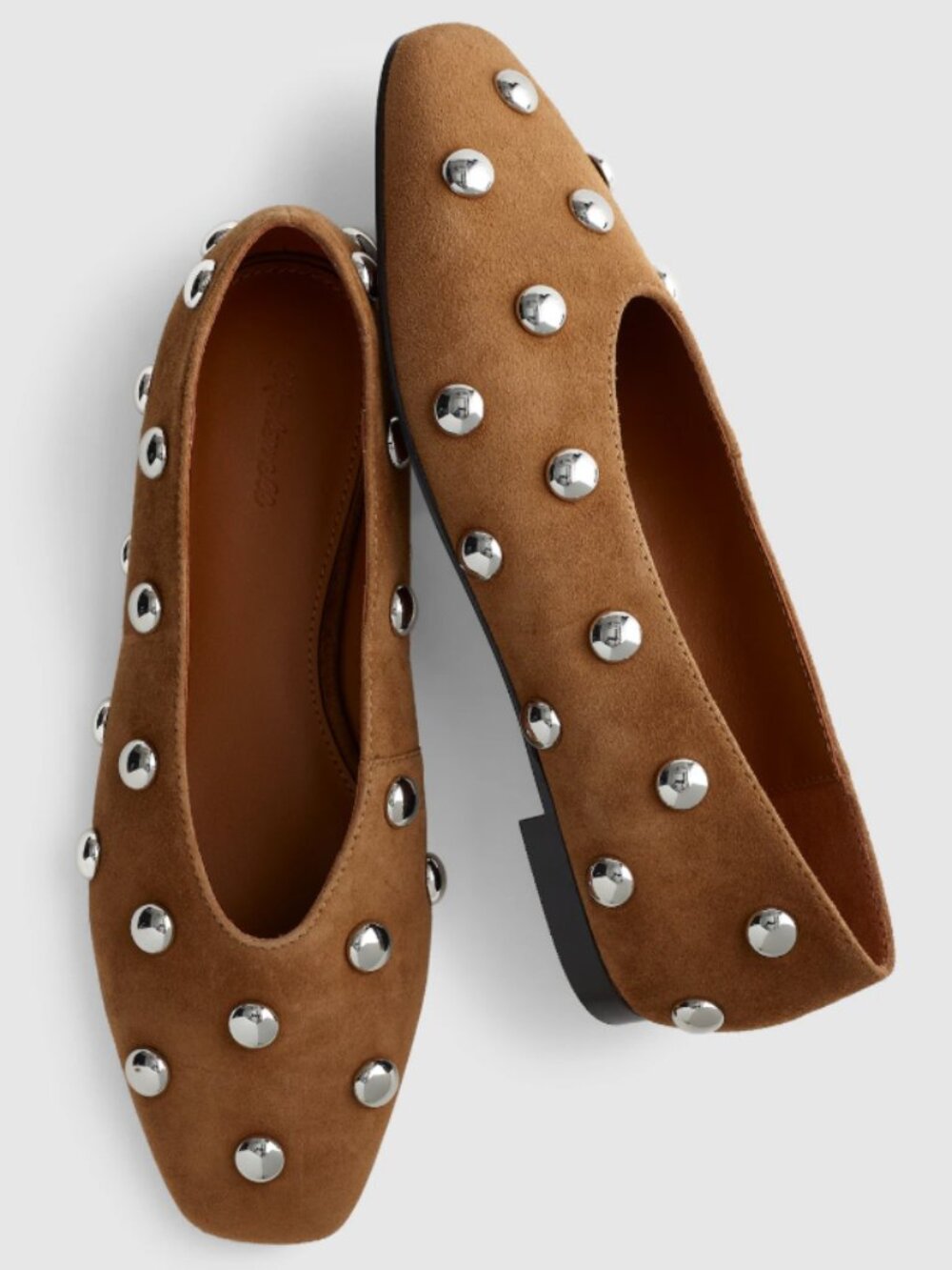 Madewell The Mylie Ballet Flat • size 9.5 • dried acorn